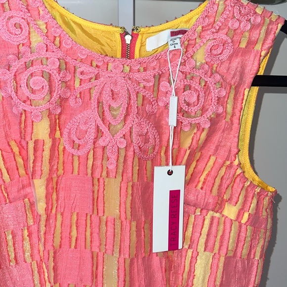 Tracy Reese Size 4 Coral Frock Dress - Picture 3 of 14